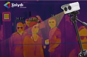 Cámara termográfica detección múltiple