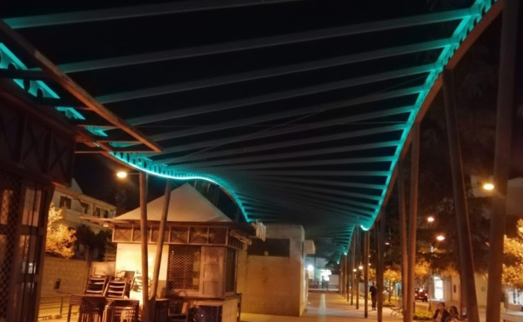 Decorative lighting in Ronda